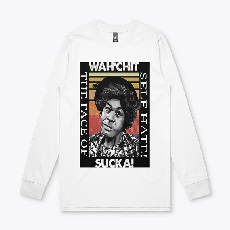 Wah-Chit Sucka The Face Of Self Hate Tee